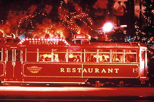 Colonial Tramcar Restaurant Melbourne City