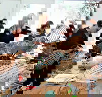 Fish Trap Lampshade Weaving - Great Ocean Road Restaurant