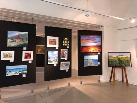Clare Louise Treis - Australian Landscapes Exhibition -  Ascot Art Gallery Kadina - Great Ocean Road Restaurant 1