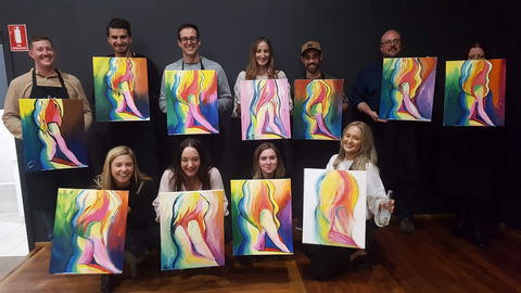 Paint And Sip Experience - Great Ocean Road Restaurant 1