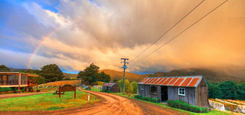 Hartzview Vineyard Heritage Pickers Hut Village - Great Ocean Road Restaurant 0