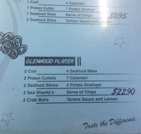 Glenwood Seafood  Takeaway - Great Ocean Road Restaurant