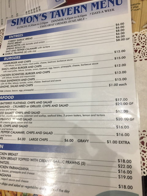 Simons Tavern Restaurant - Great Ocean Road Restaurant 6