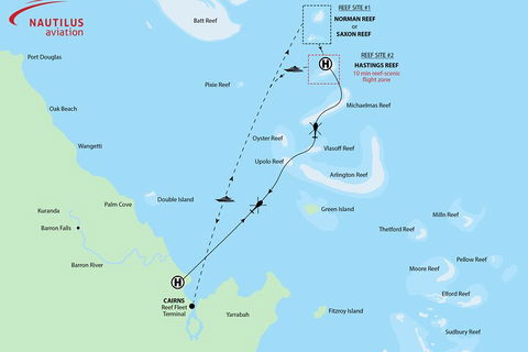 Great Barrier Reef Scenic Helicopter Tour And Cruise From Cairns - Great Ocean Road Restaurant 4